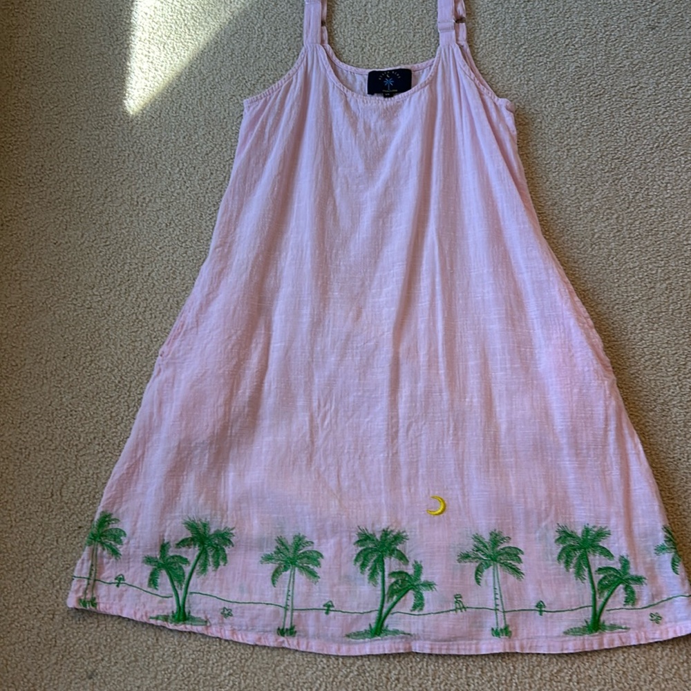 Beach Bebe Charleston pink sundress